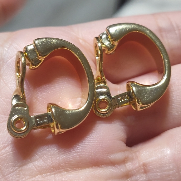 TJG Clip-on Hoops Earrings - Picture 5 of 8